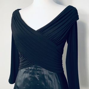 NWOT “TADASHI” Black Dress